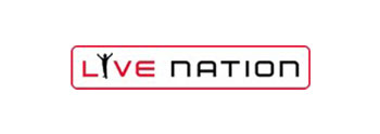 A logo of live nation